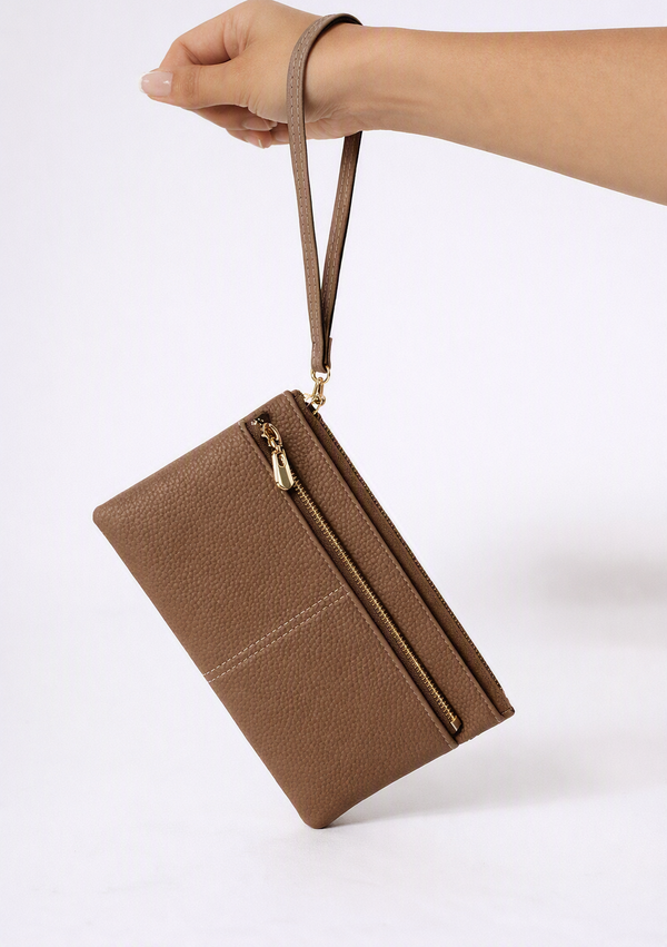 Billetera Pequeña Kaqui para Mujer