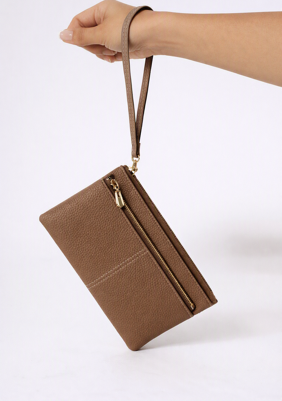 Billetera Pequeña Kaqui para Mujer