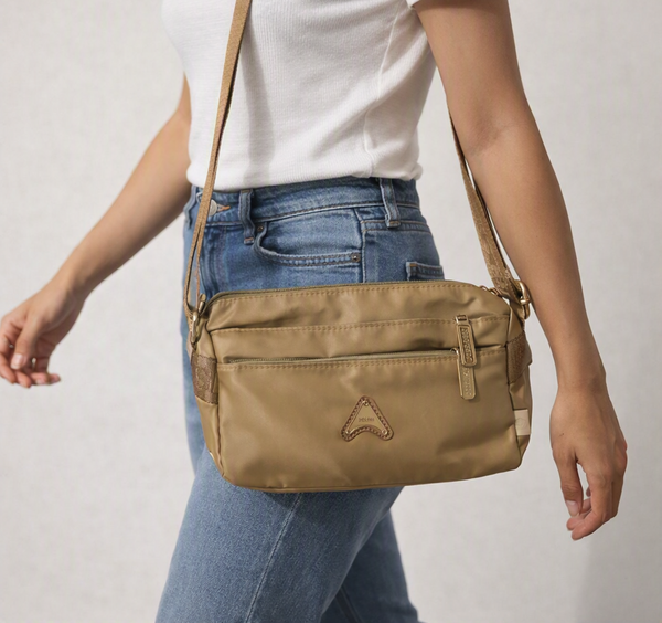 Bolso Beige Pequeño para el Día a Día