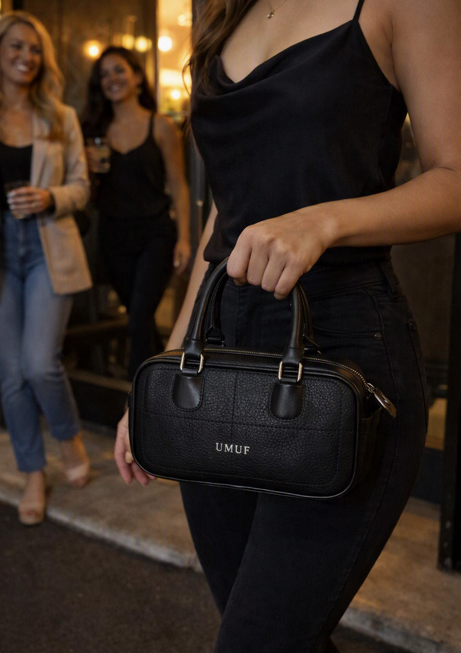 Bolso Bandolera Compacto en Kaqui o Negro