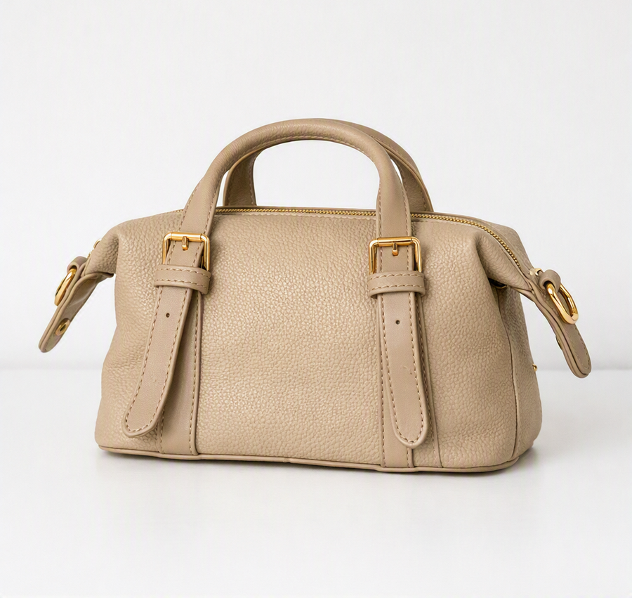 Bolso Pequeño Estructurado en Rosa o Kaqui