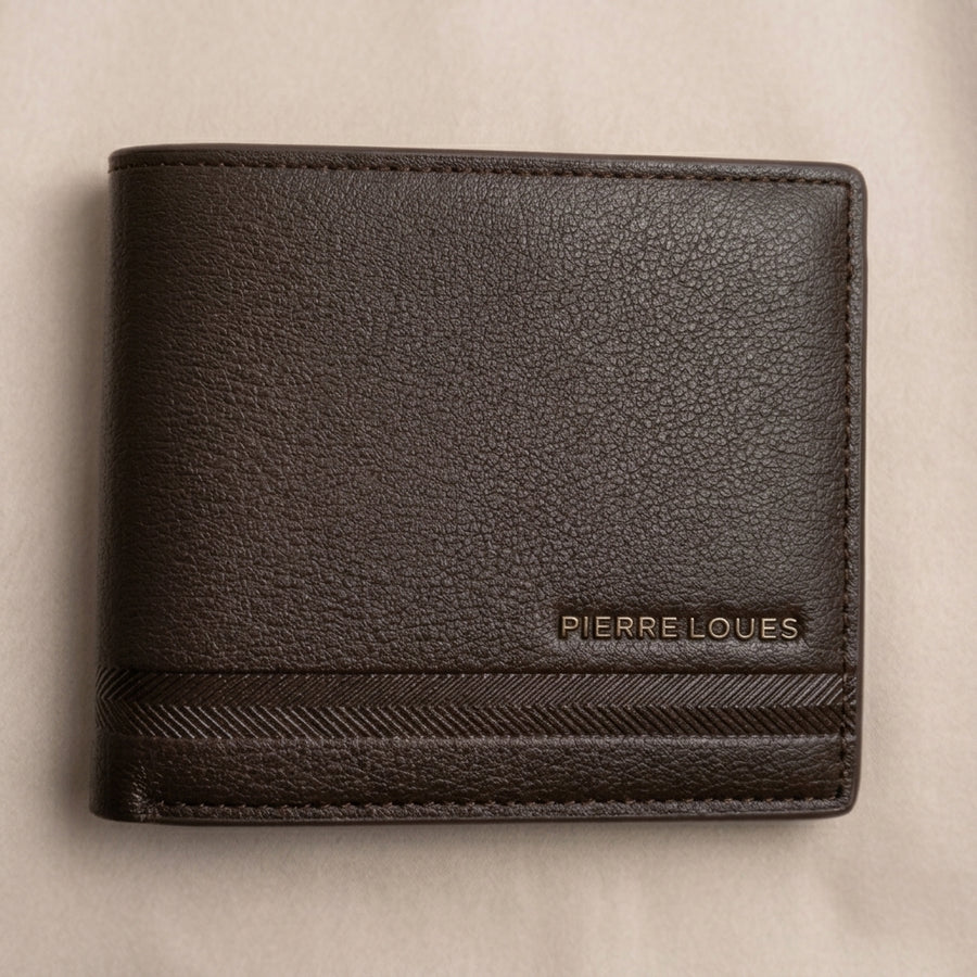 Billetera Compacta para Hombre en Café o Negro
